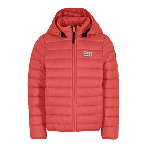 LEGO Wear Steppjacke Übergangsjacke winddicht mit Reflektor und Abnehmbarer Kapuze Fleece-Jacke, 318, 164 para Niñas