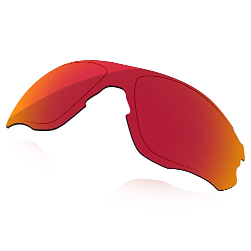 LenzReborn Lentes de repuesto polarizadas compatibles con gafas de sol Oakley EVZero Path., rojo, Einheitsgröße