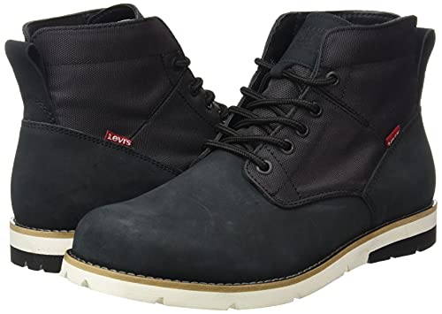 Levi's Jax, Botas de Moda Hombre, Regular Black, 42 EU