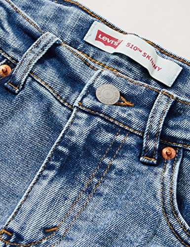 Levi's kids Lvb-510 Skinny Fit Jeans, Aviones de Papel, 4 Años para Niños