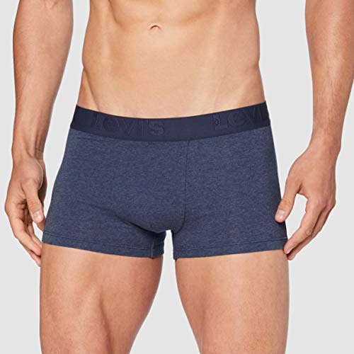 Levi's Premium Men's Trunks (3 Pack) bañador, añil, S (Pack de 3) para Hombre