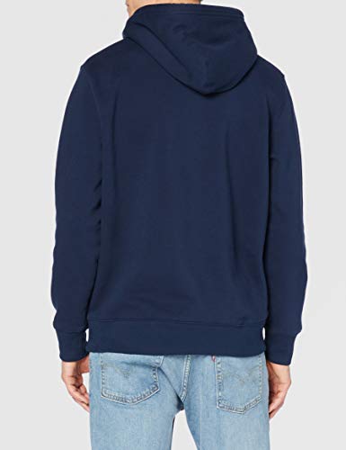 Levi's T3 Graphic Hoodie, Sudadera con capucha Hombre, Sportswear Hoodie Dress Blues+, L