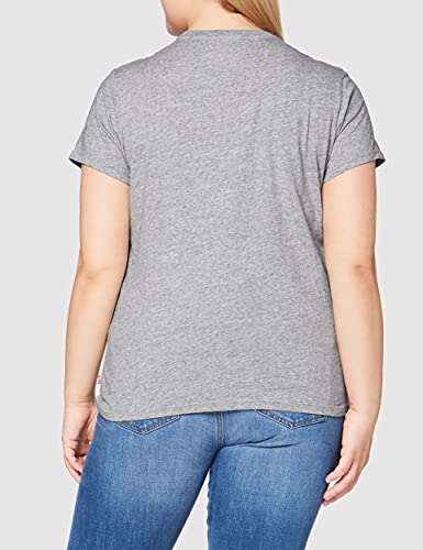 Levi's The Perfect tee Camiseta, Sportswear Logo Smokestack Htr, M para Mujer