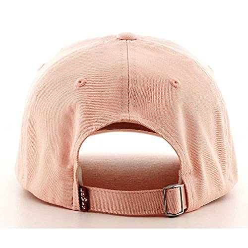 Levi's Women's Mid Batwing Baseball Cap Gorra de bisbol, Light Pink, One Size Men's