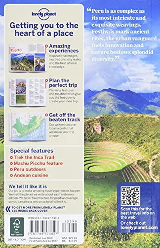 Lonely Planet Peru (Travel Guide) [Idioma Inglés]