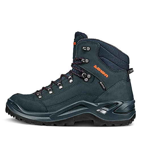 Lowa Schuhe Renegade GTX Mid Navy-Orange (310945-6910) 47 Blau