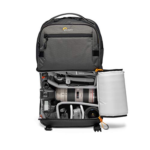 Lowepro LP37331-PWW Fastpack PRO BP 250 AW III - Mochila para Cámara Reflex DSLR Sin Espejo, con Acceso QuickDoor, Compartimento Para Portátil de 15”, Para Cámaras de Fotos Nikon D850, 300D Ripstop