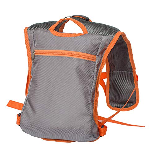 LUOXIYOUXUAN Chaleco de hidratación Trail Marathoner Running Race Senderismo Mochila de ciclismo al aire libre, ligero plegable multi-bolsillo mochila de correr sin taza de agua