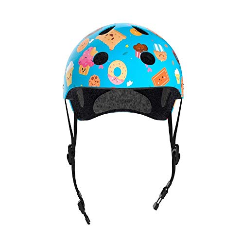 M MOLTO Casco Infantil para niños Turquesa Biscuit