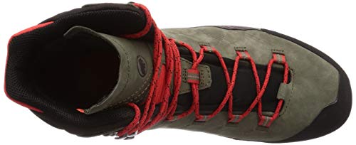 MAMMUT Bota KENTO Guide High GTX, Botas Hombre, Tin/Spicy, 41 1/3 EU