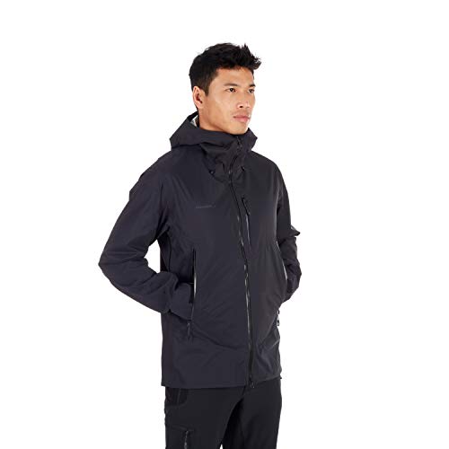 Mammut Kento - Chaqueta con Capucha para Hombre, Hombre, 1010-26830, Negro, Extra-Large