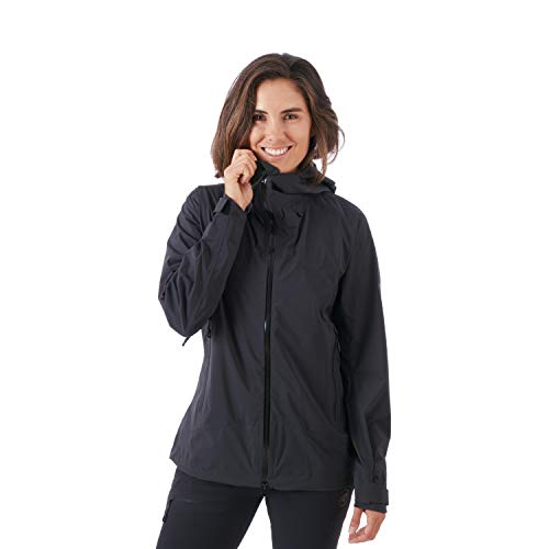 Mammut Kento - Chaqueta con capucha para mujer, Mujer, Chaqueta con capucha., 1010-26840, negro, small