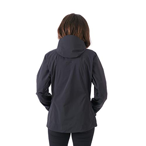 Mammut Kento - Chaqueta con capucha para mujer, Mujer, Chaqueta con capucha., 1010-26840, negro, small