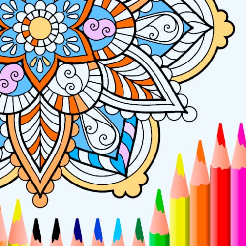 Mandala Stress Reliever Coloring