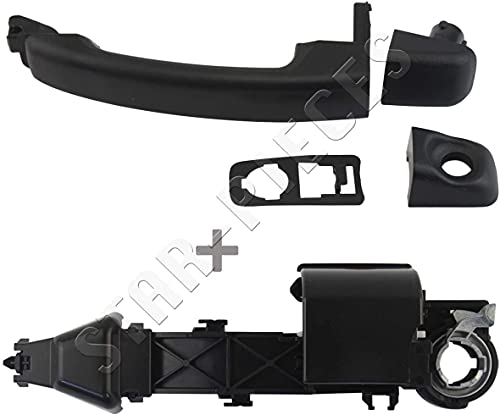 Manija de puerta y soporte para manija izquierda del pasajero o puerta trasera izquierda compatible con Renault Master III TRAFIC Movano Vivaro Nissan NV400