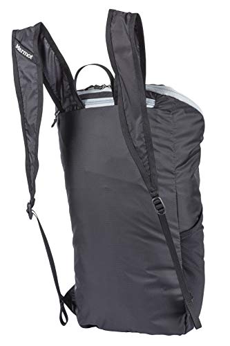 Marmot Kompressor Comet Mochila Ultraligera, Daypack, Mochila Deportiva Y De Ocio, Unisex Adulto, Black/Slate Grey, 14 L