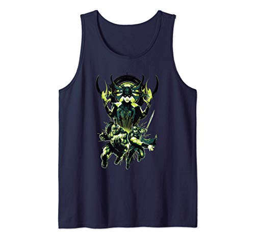 Marvel Thor Ragnarok Hela Hulk & Thor Camiseta sin Mangas