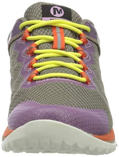 Merrell Antora 2 GTX, Zapatillas para Caminar Mujer, Gris (Brindle), 36 EU