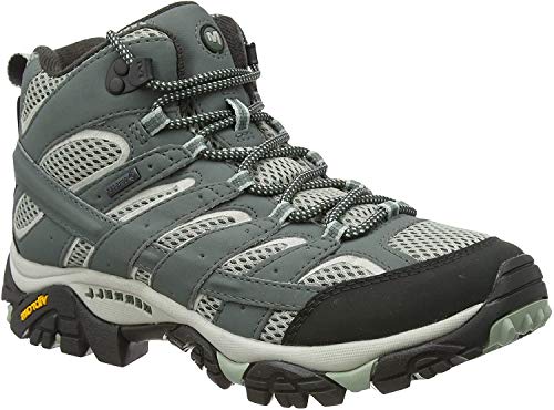 Merrell MOAB 2 Mid GTX, Botas de Senderismo Mujer, Verde (Laurel), 36 EU