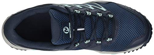 Merrell Wildwood GTX, Zapatillas para Caminar Mujer, Azul (Navy), 42 EU