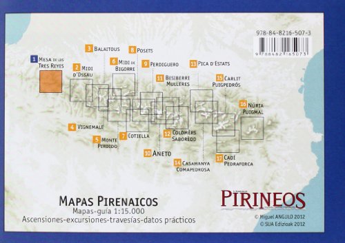 Mesa de los tres Reyes: 1 (Mapas pirenaicos)