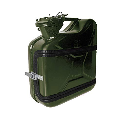 mikamax – Jerrycan Whiskey Bar 5L – Canister Minibar – Verde – 24.5 x 9.5 x 28 cm – Bar Mobil – Caja de Regalo – Bebidas Alcoholicas