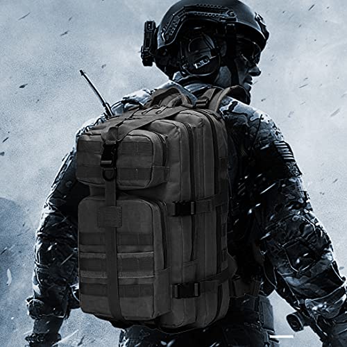 MISWAN Mochila Táctica Impermeable 40L Mochila De Viaje Paquete De Asalto De Gran Capacidad Múltiples Bolsillos Hombres Y Mujeres para Senderismo Acampada, Montañismo, Caza, Aire Libre Ciclismo y Más