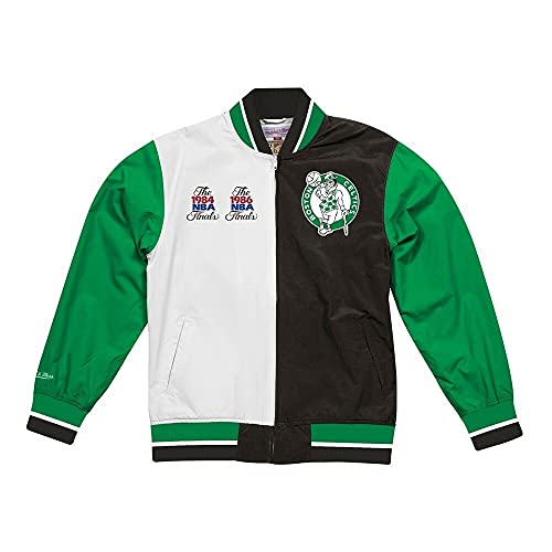 Mitchell & Ness NBA Boston Celtics Team History Warm Up 2.0 Chaqueta, Multicolor, Small