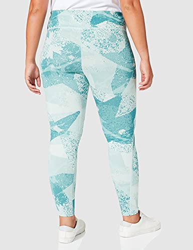 Mizuno Alpha Graphic 7/8 Leggings, Surf Spray, S para Mujer