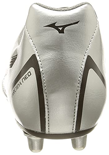 Mizuno Monarcidaneorugby Si, Botas de Rugby Unisex Adulto, Silver/Black, 41 EU