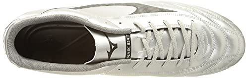 Mizuno Monarcidaneorugby Si, Botas de Rugby Unisex Adulto, Silver/Black, 41 EU