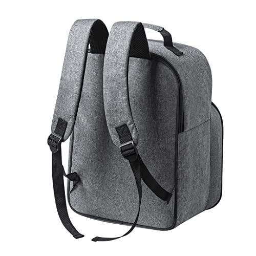 Mochila TÉRMICA DE Picnic - Bolsa para 2 Personas. Vajilla y Cubiertos incluidos. Compartimento Interior Nevera