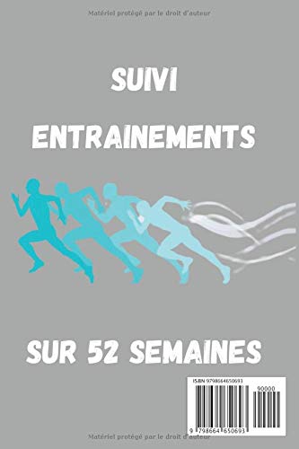 Mon carnet de Running |: Suivi des entraînements journaliers sur 52 semaines