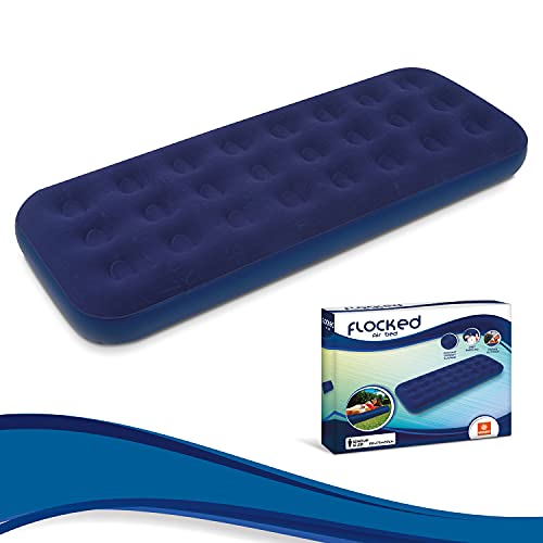 Mondo Toys-MD-16736 Colchoneta para Playa O Piscina Colchón Flocado H, Multicolor (MD-16736)