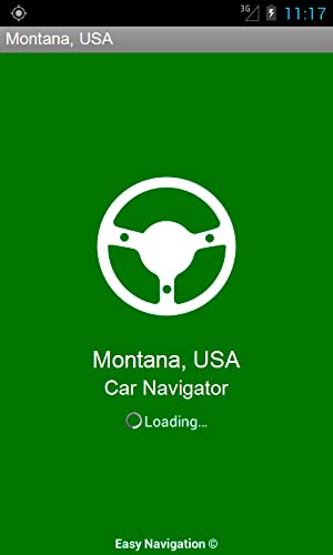 Montana, EE.UU. GPS Satélite: Easy Navigation