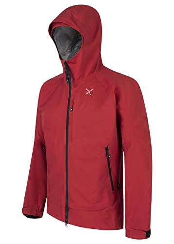 MONTURA - Chaqueta de hombre de Gore Tex All Mountain - Rojo - Talla L