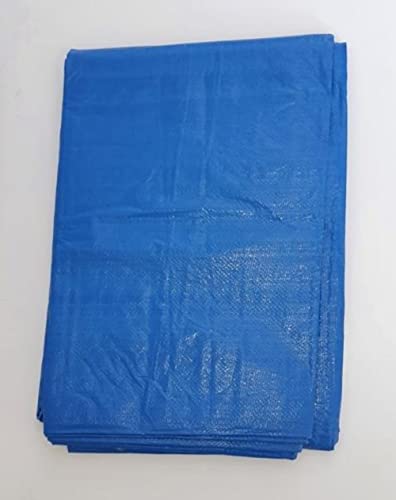 MUGAR- Toldos de Polietileno protección Ante la Lluvia de vehículos o Camiones, para náutica o Piscinas. 85g/m2 o 120g/m2. (2x3m, Azul 85g/m2)