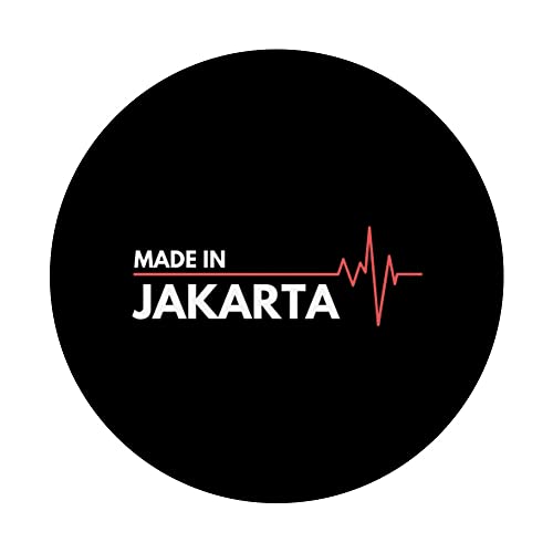 Nacido en Yakarta Indonesia Lugar de Nacimiento PopSockets PopGrip Intercambiable