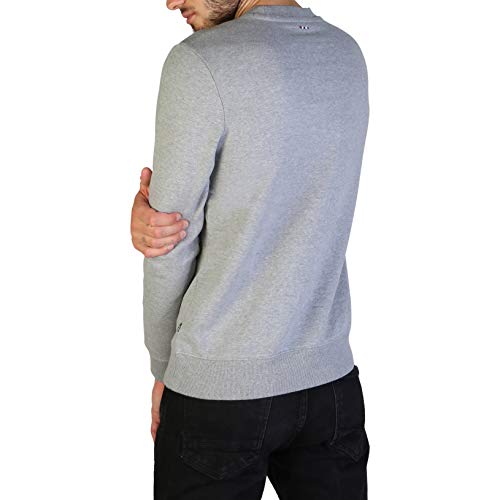 Napapijri Berber C Sudadera, Gris (Med Grey Mel 160), XL para Hombre