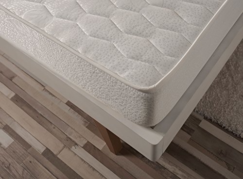 Naturalex | Optisoft | Colchón 135x190 Cm | Viscoelástico Soporte Adecuado Contorno Corporal | Tejidos AloeTouch | Transpiración Adecuada Doble Cara | 7 Zonas de Descanso | Oeko-Tex