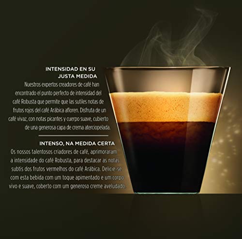 Nescafé Dolce Gusto Cápsulas de café Espresso Intenso Magnum; Café Intenso elaborado con granos de óptima calidad y aroma,3 cajas de 30 cápsulas - 90 Cápsulas