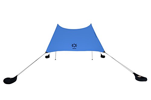 Neso Tienda Tents Gigante Beach, 2,5 m (8 pies) de Altura, 3,4 m (11 pies) x 3,4 m (11 pies), Esquinas reforzadas y un Bolsillo más frío (Bígaro Azul)