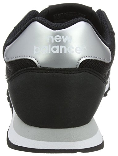 New Balance GM500NAY, Zapatillas Hombre, Black/Silver, 45 EU