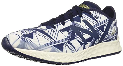 New Balance Women's Crush V1 Fresh Foam Cross Trainer, Pigment/Metallic Gold, 10 B US