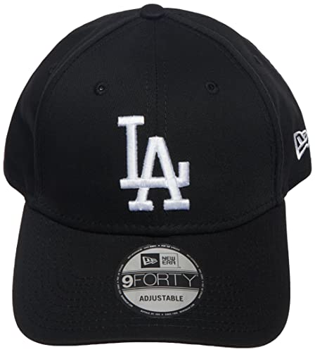 New Era League Essential Losdod Blkwhi 940 Gorra de béisbol, Negro (Black), One Size (Tamaño del Fabricante:OSFA) Unisex Adulto