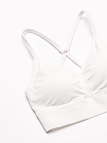 NIKE CJ5875 W NK DF INDY SEAMLESS BRA Sports bra women's summit white/platinum tint M