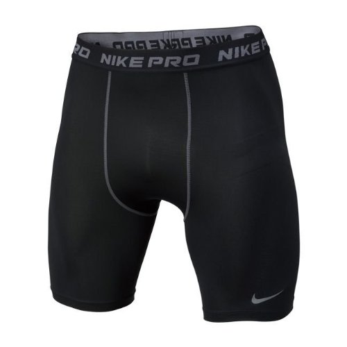 NIKE Core Compression - Pantalones de Tenis para Hombre, tamaño XL, Color Negro/Gris