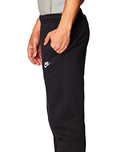 NIKE M NSW Club Pant CF BB Pantalones de Deporte, Hombre, Black/Black/(White), 2XL