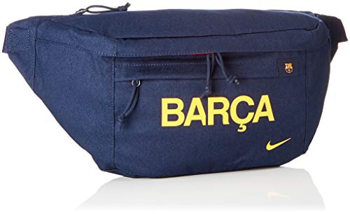 NIKE Nk Stadium FCB Tech Hip Pack Riñonera, Unisex Adulto, Obsidian, S