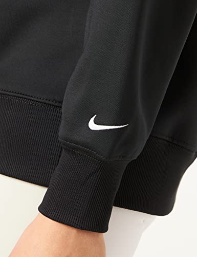 NIKE TF Hbr Grx Al TM FC Po Sudadera, Black/White, M para Mujer